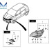 ssangyong headlights lamp set for korando c 2011-13